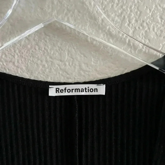 Reformation Bliss Black Maxi Dress XS B1646 - Picture 3 of 5